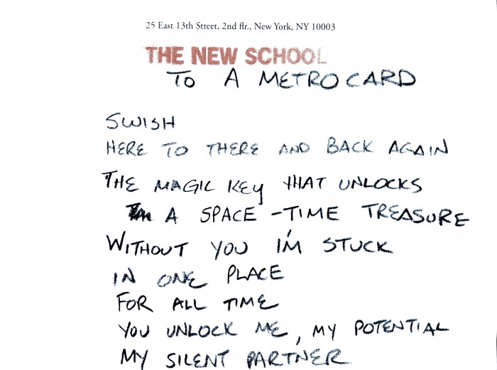 Ode to Metrocard