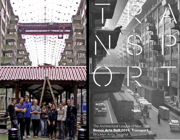Parsons M.Arch students Install Transport