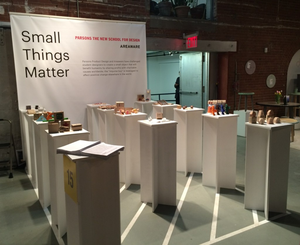 Winning designs selected for Small Things Matter collaboration with Areaware