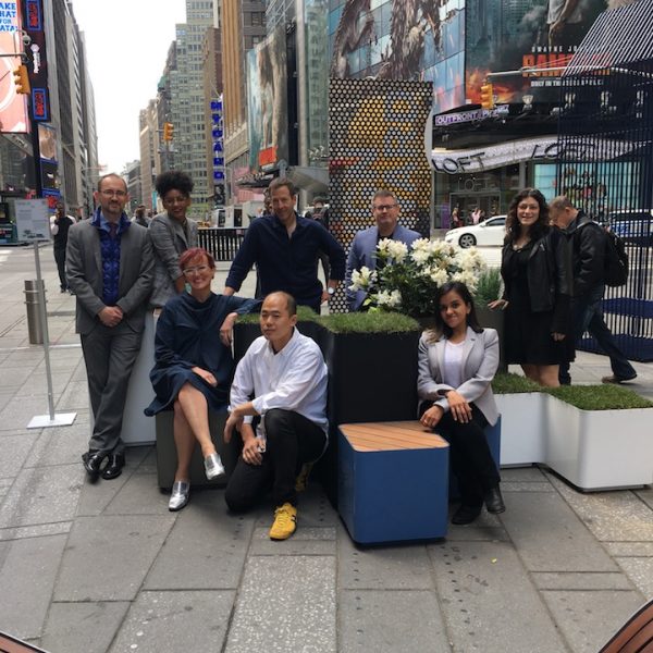 Victoria Milne’s firm 6¢ Design produced the inaugural Times Square Design Lab in May