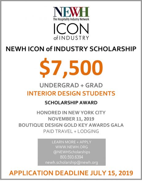 ICON of Industry Scholarship. Apply by July 15th