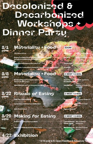 Decarbonized + Decolonized Dinner Party Talks + Workshops