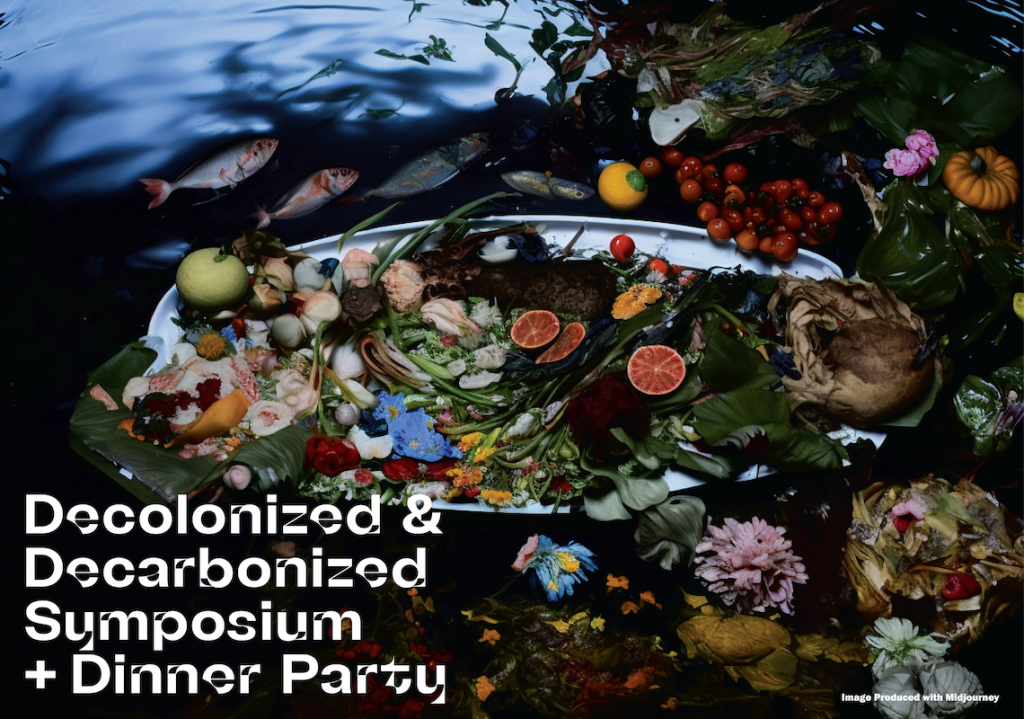 A Decolonized & Decarbonized Dinner Party Symposium