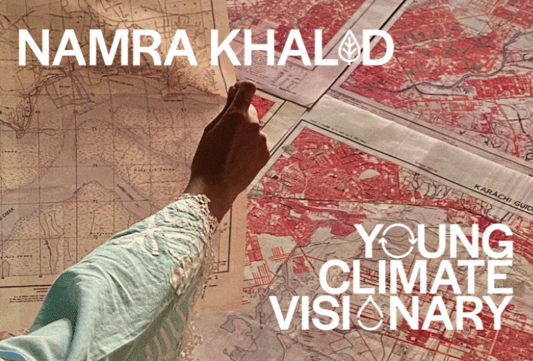Namra Khalid, Parsons SCE Alumni - Winner of The World Around Young Climate Prize