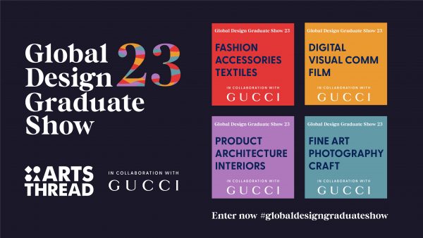 The Global Design Graduate Show 2023 in collaboration with Gucci & Google Arts & Culture has launched and the deadline is August 31st.