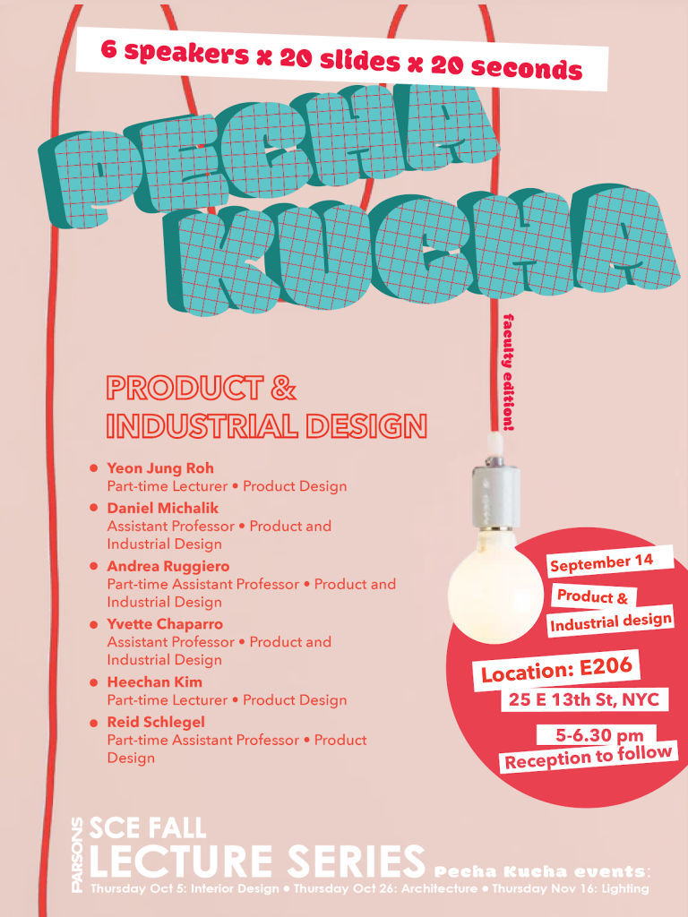 Product and Industrial Design Fall Public Program
